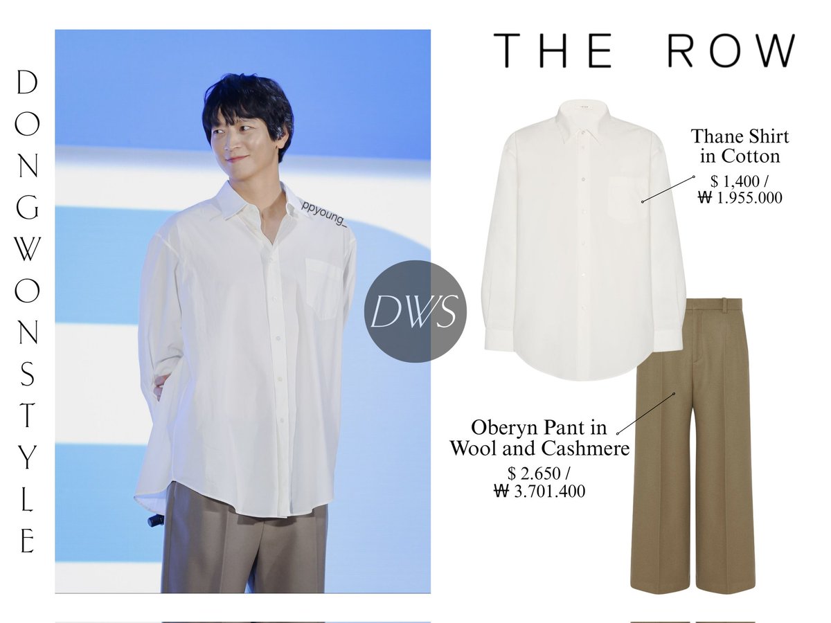 DongwonStyle's tweet photo. [250920] Gang Dongwon wearing The Row shirt and pants at Busan International Film Festival 

(📸 @PPYoung_)
#kangdongwon #강동원 #BIFF2025 https://t.co/WFqM7pKjji