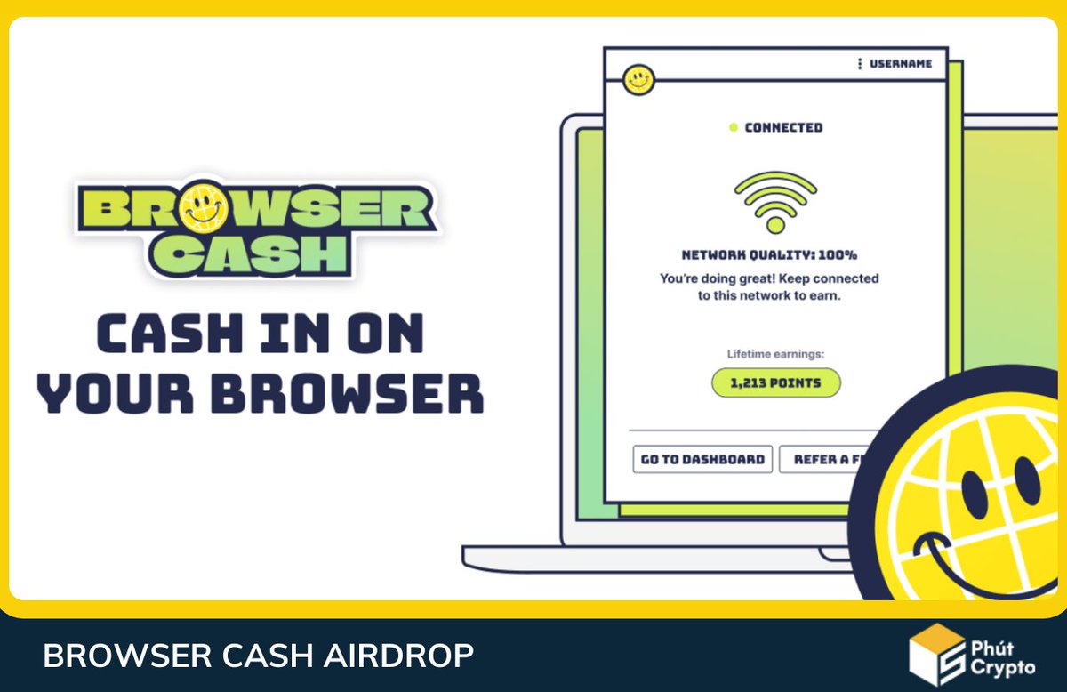 🔥Săn airdrop Browser Cash - Dự án Treo máy được đầu tư bởi Hack VC #5PC <a href="/aibrowsers/">Browser Cash</a> 

Cuối tuần làm nhẹ một kèo treo máy nha ae hehe!

Browser Cash là một trình duyệt hỗ trợ cho AI và dự án đã gọi vốn thành công 1 triệu đô từ Hack VC, Builder Capital.

➡️Tham
