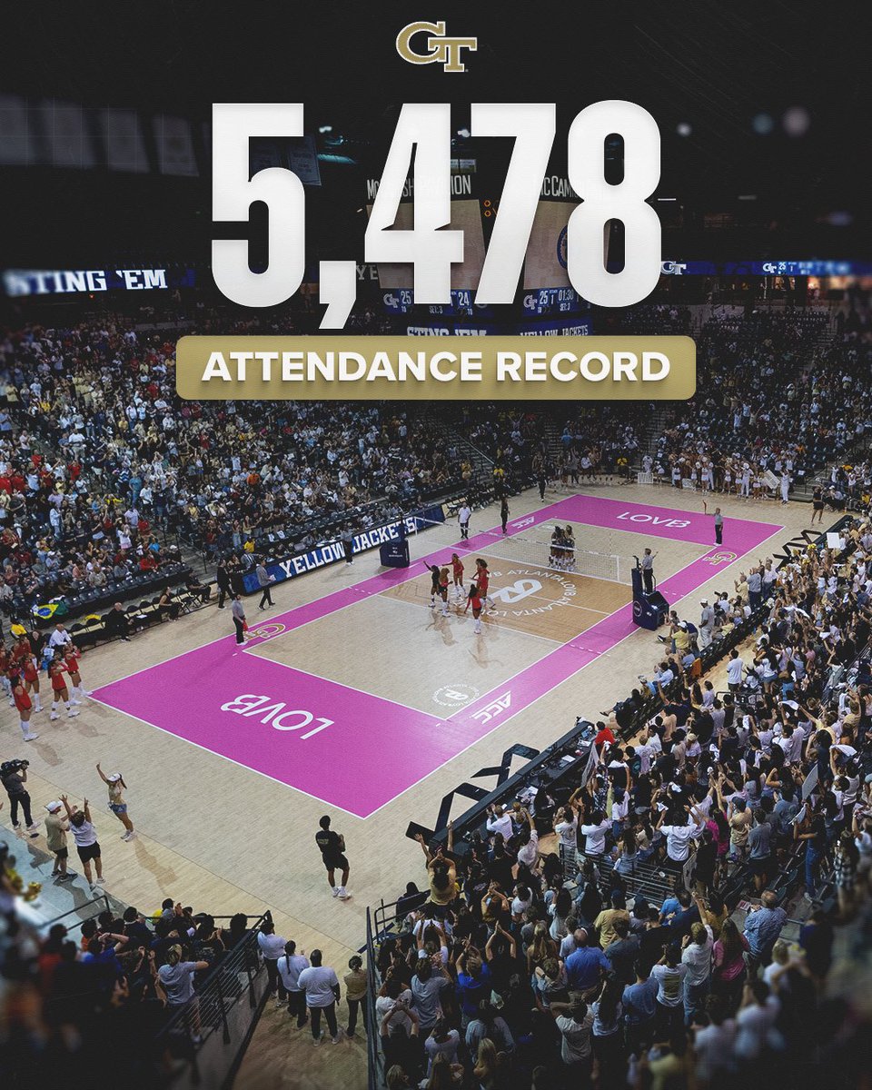 Georgia Tech Volleyball tweet media