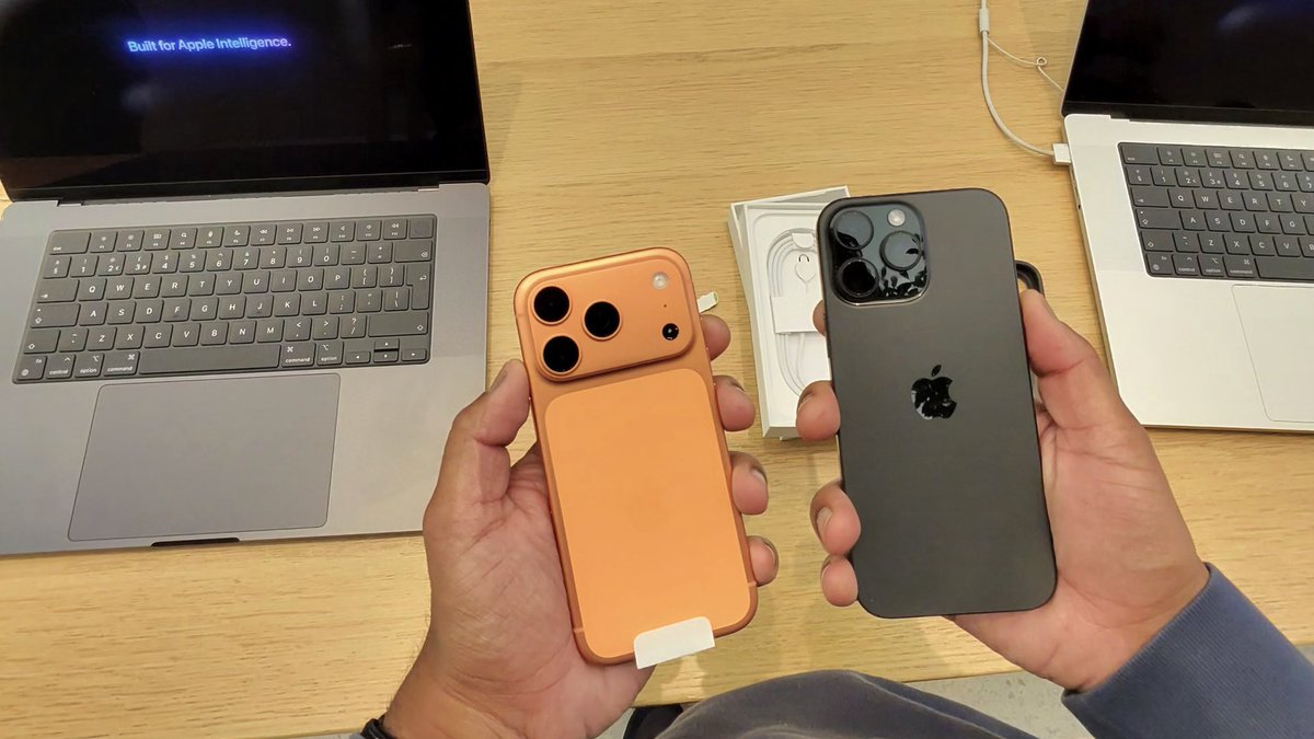 shivasingh's tweet image. Downsizing from the iPhone 16 Pro Max to iPhone 17 Pro 
#Apple