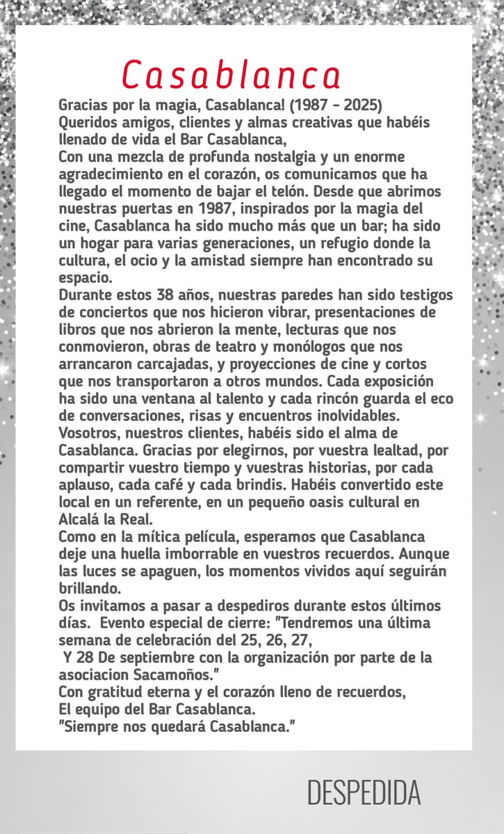 Julián Relaño Alcalá (@casablancaclub2) on Twitter photo 