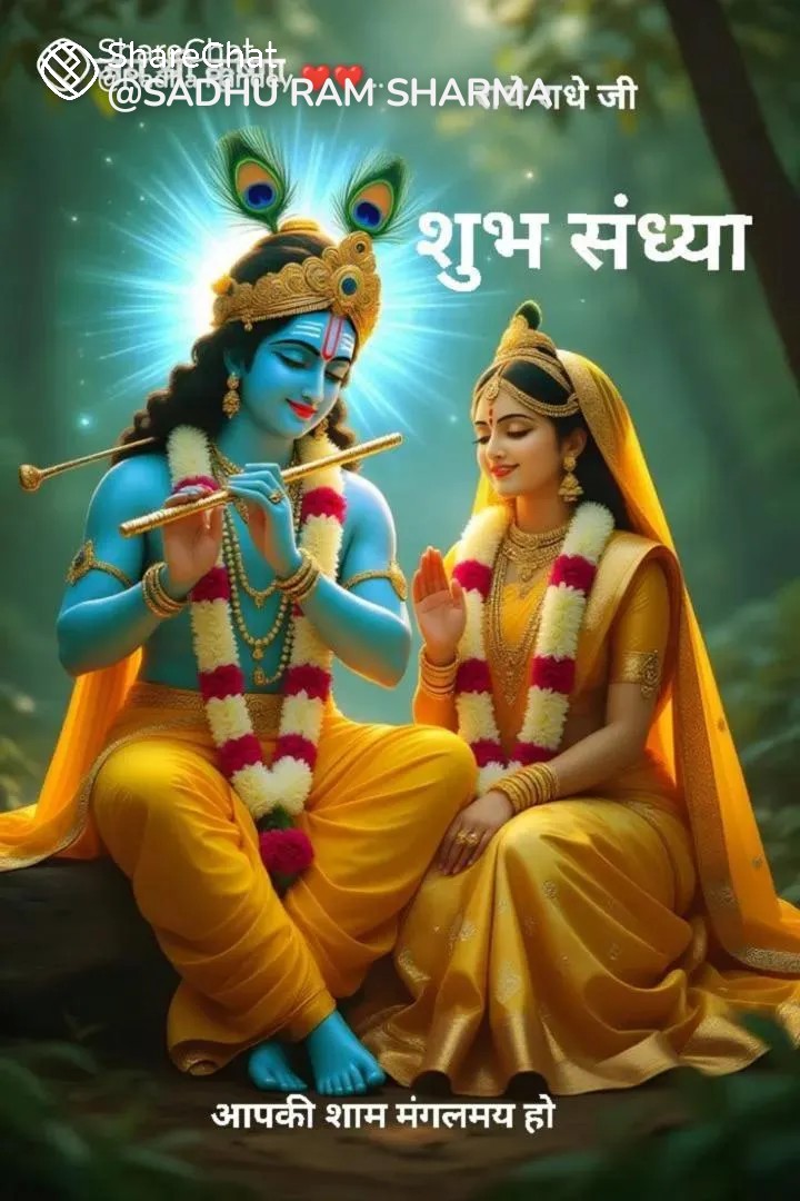जय श्री राधे कृष्ण
ॐ नमो भगवते वासुदेवाय नम: