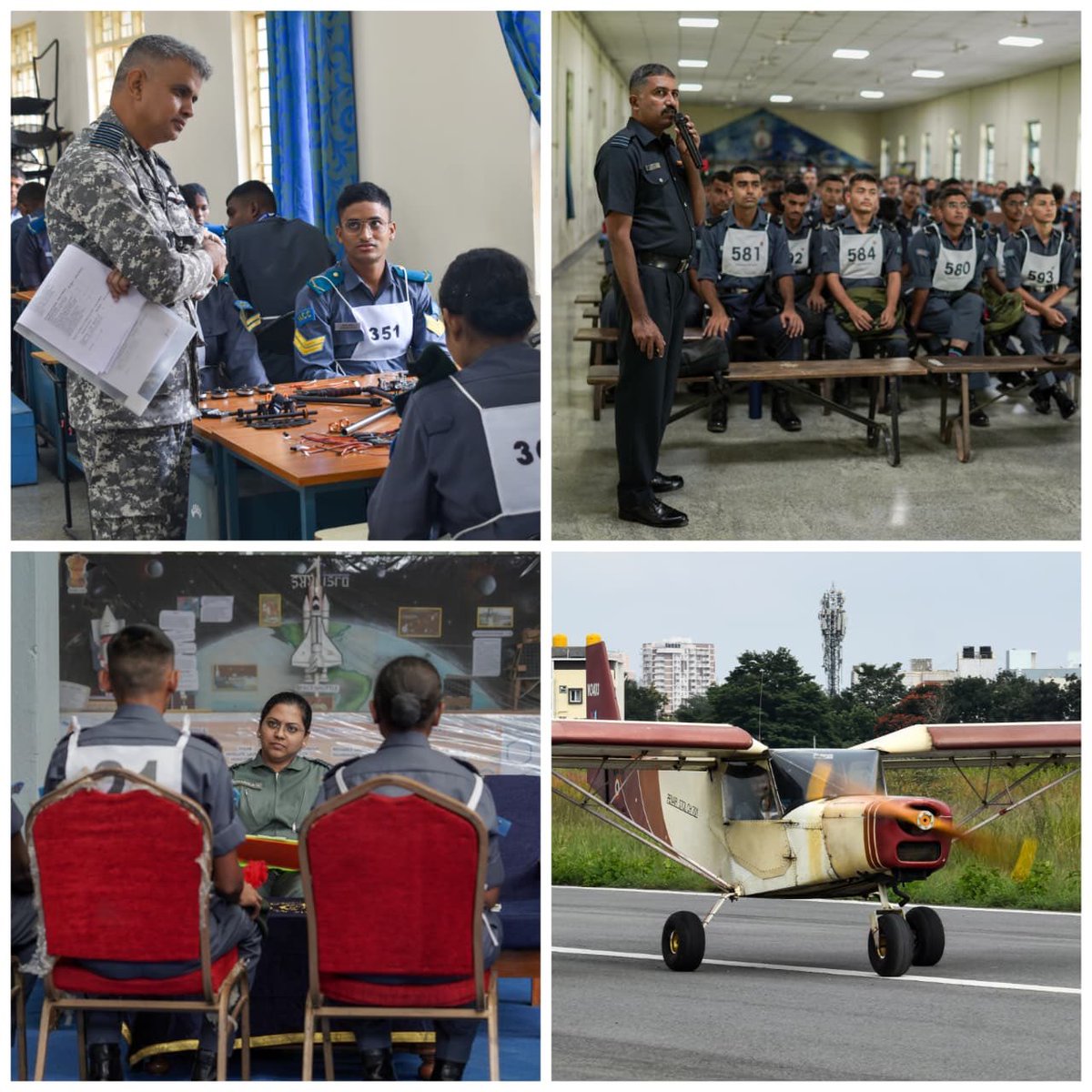 directorkargo's tweet photo. Day 2 of #AIVSC25 at ETI Campus, AF Station Jalahalli, Bengaluru witnessed cadets showcasing skills in Drone Assembly, Aeromodelling, Written Test, Viva & experiencing the thrill of Microlight Flying at Jakkur Aerodrome!
#NCC https://t.co/Sg6ACdrNkK