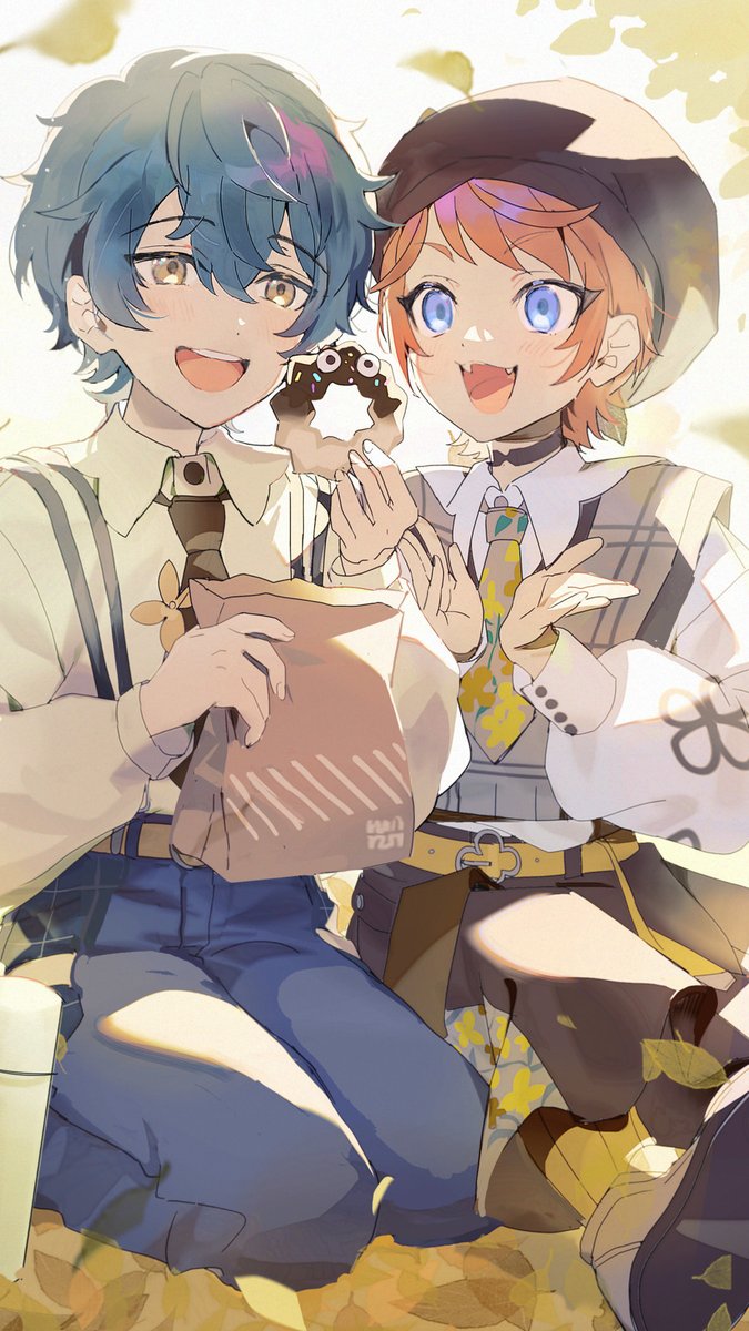 k_shisyo's tweet photo. ちっちゃい秋🥯 https://t.co/tgJRsLB7yo