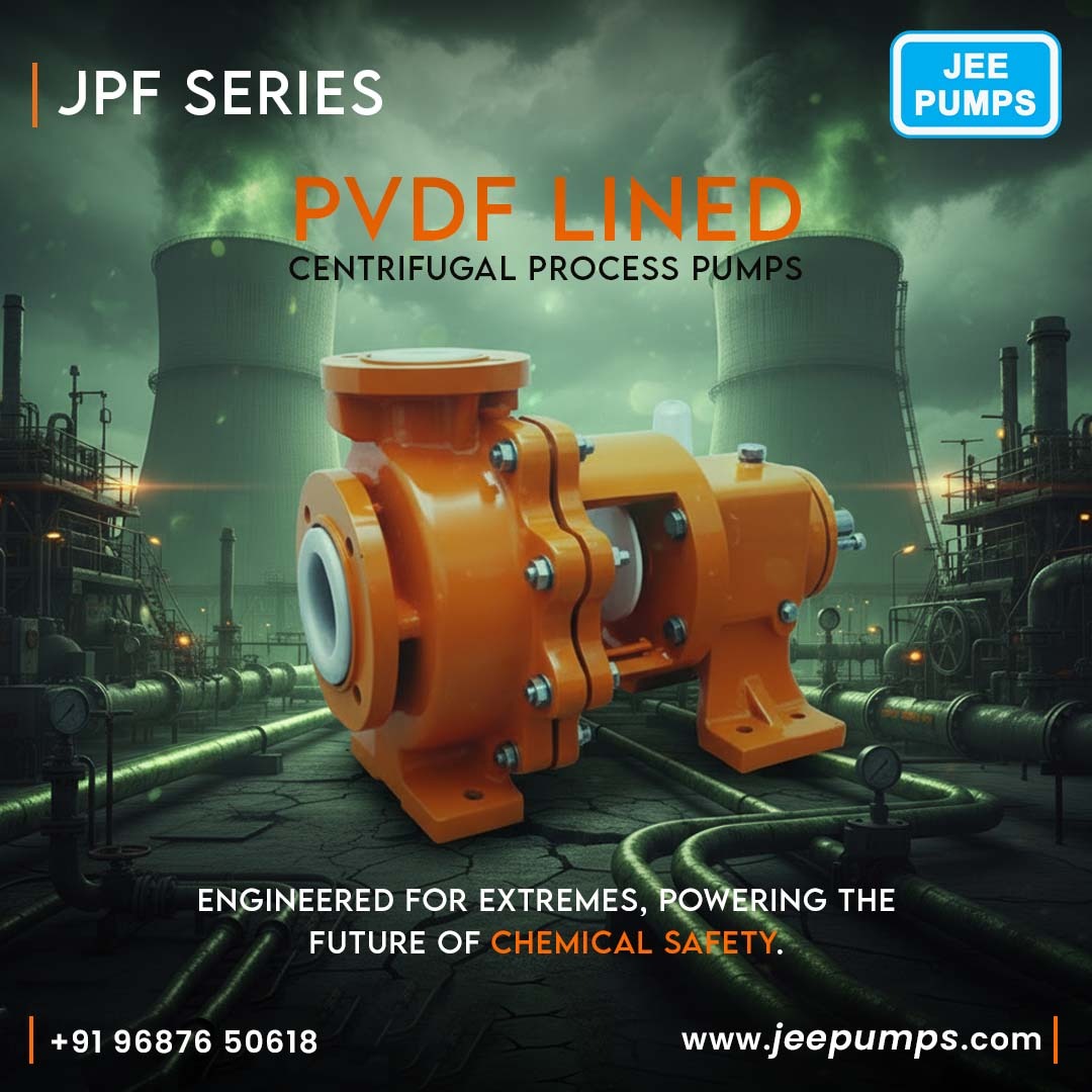 JeeGuj's tweet image. Jee Pumps presents PVDF lined centrifugal process pumps – engineered for superior corrosion resistance, and long-lasting performance. 

📞 Contact us today: +91 96876 50618
🌐 Visit: jeepumps.com

#PVDFPumps #CentrifugalPumps #ProcessPumps #IndustrialPumps