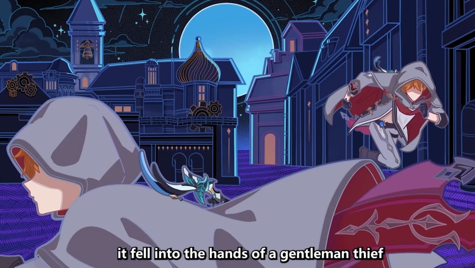 GENTLEMAN THIEF CHILDE HELLOOOOOO 😳😳???