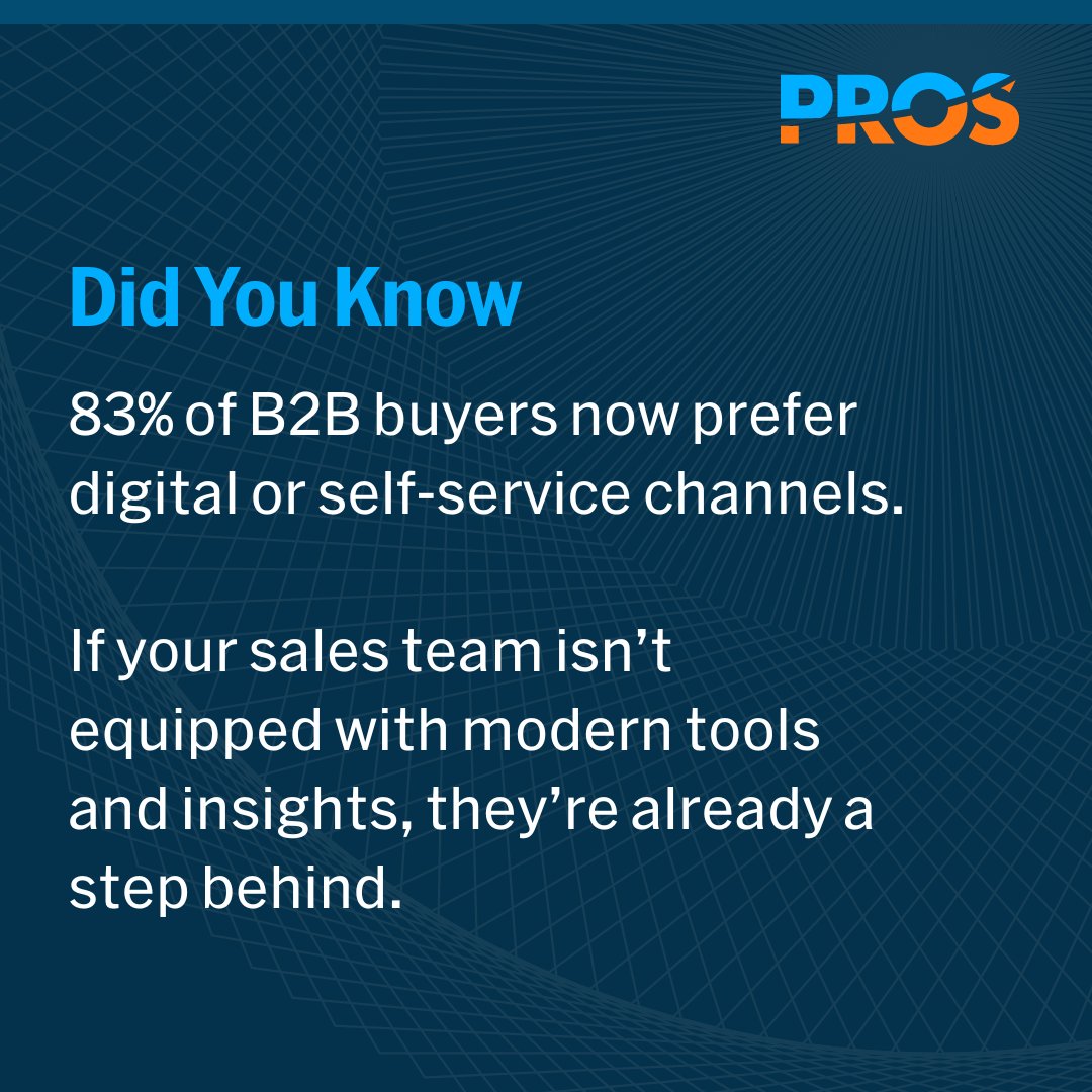 This blog explores how data-driven tools like modern CPQ and AI-powered pricing are helping manufacturers remove bottlenecks and sell smarter.
Learn more: pros.com/learn/blog/ai-…
#DynamicPricing #AIpowered