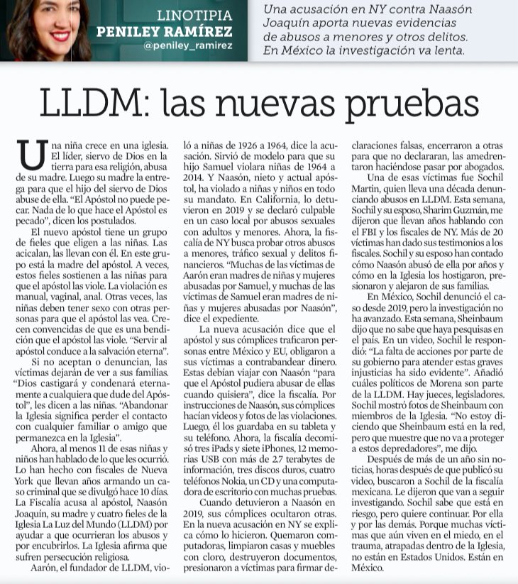 <a href="/peniley_ramirez/">Peniley Ramírez</a> en <a href="/Reforma/">REFORMA</a>