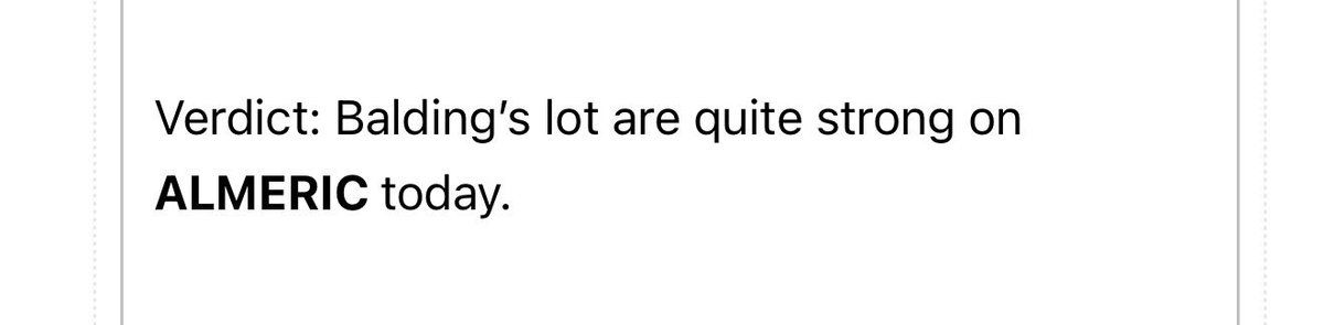 the racing newsletter tweet media