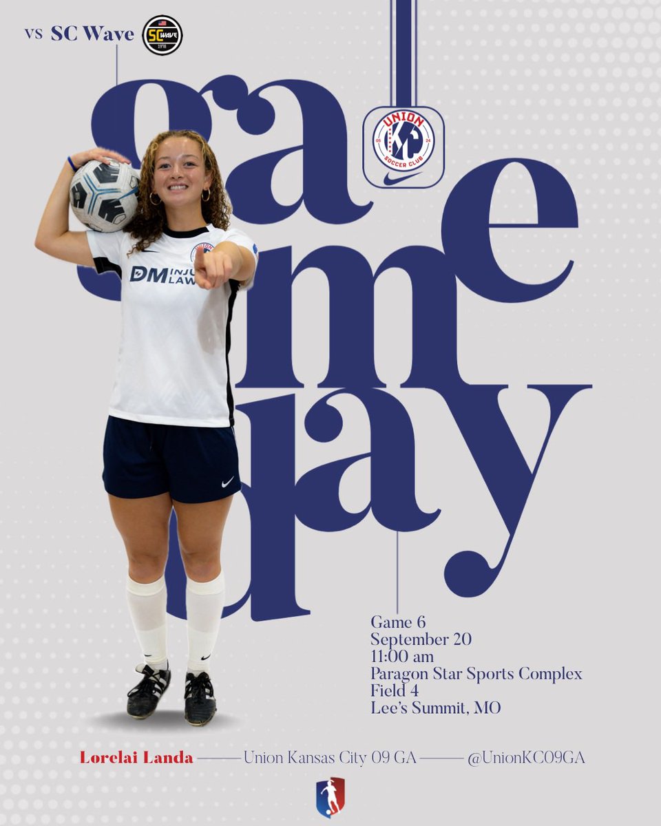 We go!  <a href="/UnionKC09GA/">Union Kansas City 09 GA</a> <a href="/unionkcGA/">Union KC Girl’s Academy</a> <a href="/unionkcsoccer/">Union KC Soccer Club</a> <a href="/imwomenssoccer/">Scout Her Soccer</a> <a href="/ImYouthSoccer/">ECNL/GA/Recruiting/College Soccer</a> <a href="/ImCollegeSoccer/">College Soccer Truth ™</a> <a href="/SSN_NCAASoccer/">Sidelines - College Soccer</a> <a href="/kccoachdb/">Dan Brown</a> 
#United #LL10 #forward