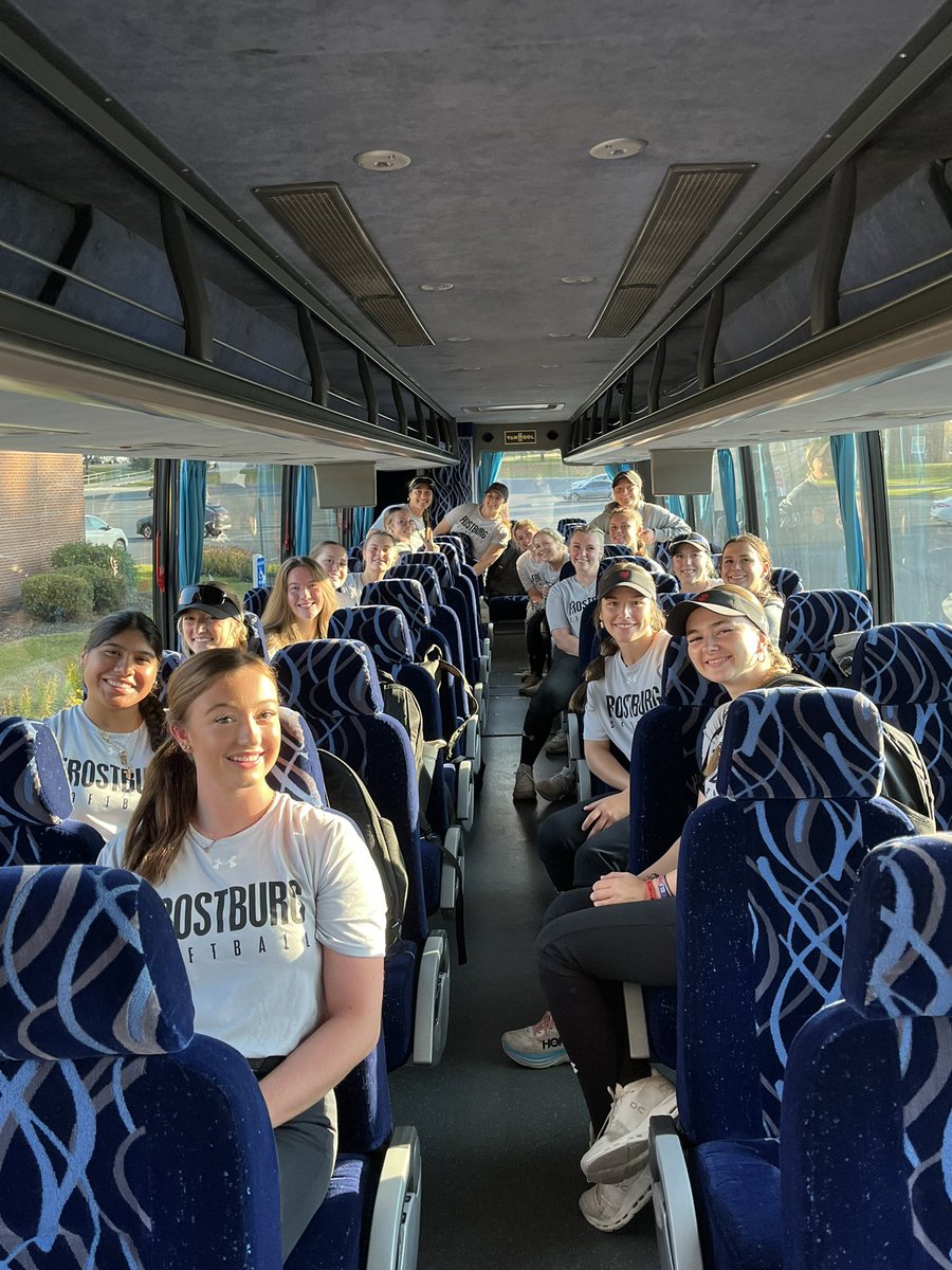 FrostburgSB's tweet photo. On the road to Penn State — game day ready! 🥎🔥 https://t.co/Lt4SywRpFA