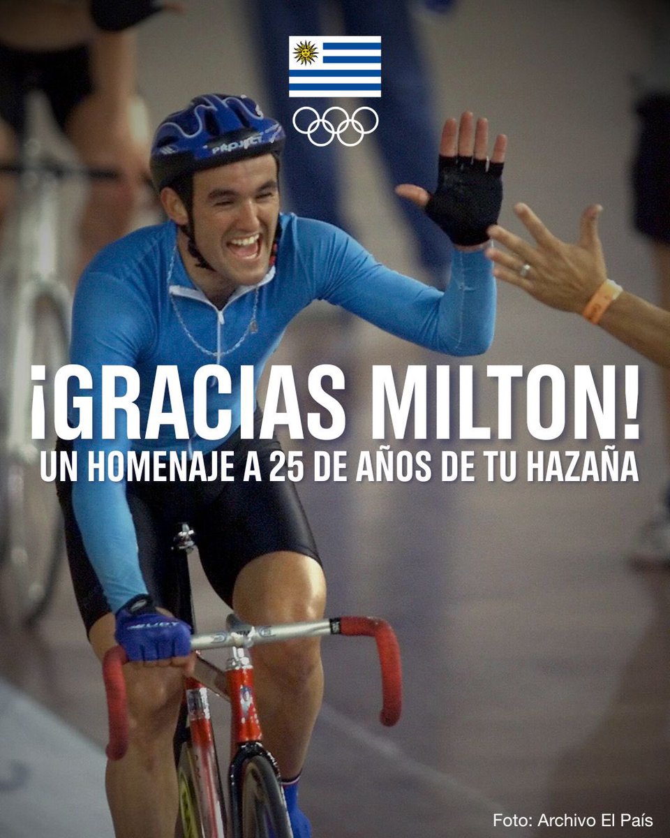 #MiltonWynants | Orgullo de todo un país 🥈🇺🇾.

Momentos que serán eternos para todos los uruguayos. 

¡Gracias Milton! #VamosUruguay 🩵.
