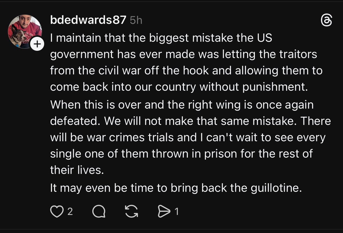 Mostly Peaceful Memes (@mostlypeacefull) on Twitter photo Meet Detention Corporal Brian D Edwards of <a href="/OCNCSheriff/">Orange Co Sheriff NC</a> in North Carolina.
It seems Brian has declared himself a member of Antifa
Apparently he feels the right should face war tribunals, be thrown in prison, and be executed by guillotine.
This is who is entrusted with public Meet Detention Corporal Brian D Edwards of <a href="/OCNCSheriff/">Orange Co Sheriff NC</a> in North Carolina.
It seems Brian has declared himself a member of Antifa
Apparently he feels the right should face war tribunals, be thrown in prison, and be executed by guillotine.
This is who is entrusted with public