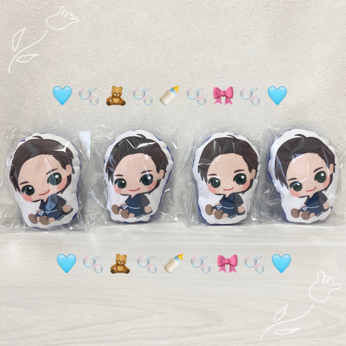 ʙᴀʙʏ小十郎様届いたよっ🍼🩵
うちに来てくれてありがとう〜！の気持ちでいっぱい、ふわふわで可愛い＆愛おしいずっと大切にする🥹🫶🏻