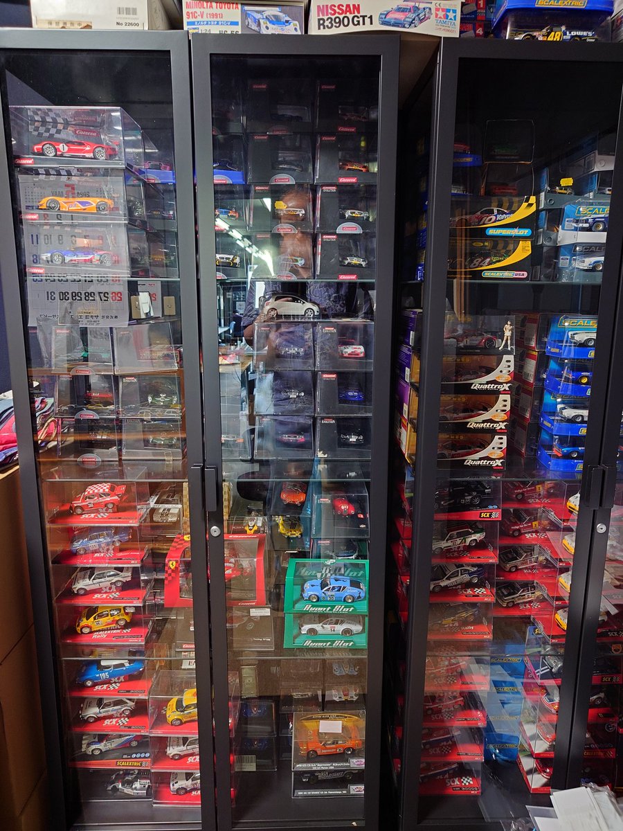 スロットカー在庫も
1600台超！
ノーマグの必需品
NSRトリートメント
4605も常時在庫
今、メンバーの目標
今が旬のNSR GT3で10秒切り
一度走ったらやみつきに
なるロングコース
和気藹々と楽しめる
クラブコースです！