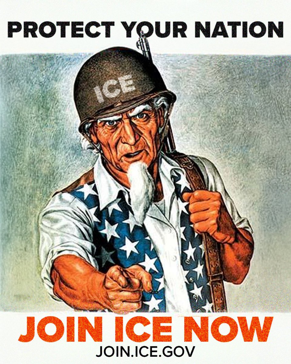 PROTECT YOUR NATION. JOIN ICE NOW.

JOIN.ICE.GOV