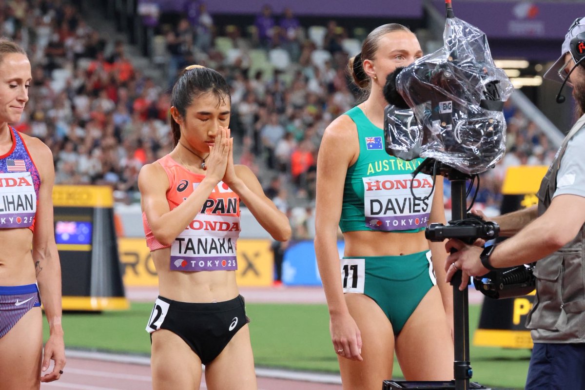 東京2025世界陸上】 📸女子5000m決勝✨ ＼ 12位 #田中希実（New