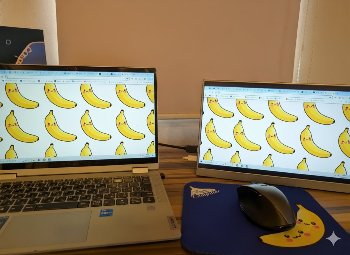 サブモニター買っちゃった♡
便利〜😍
もっと早く買えばよかった！