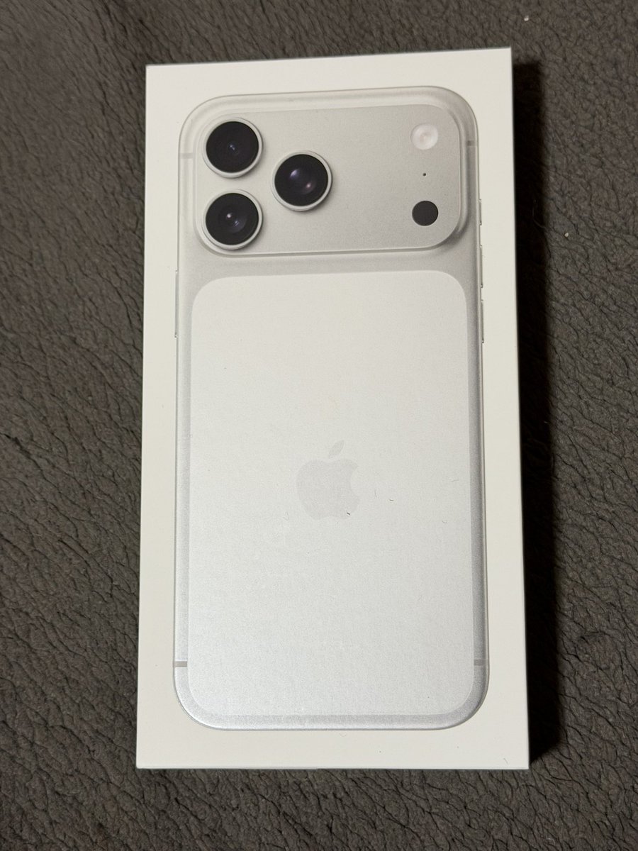 PC_ONENESS's tweet image. iPhone17Pro MAXに機種変〜

11Pro MAXからの機種変だから画面の大きさとか綺麗さに感動✨