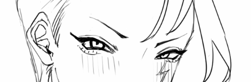 今描いてる健全絵見せてあげるね 