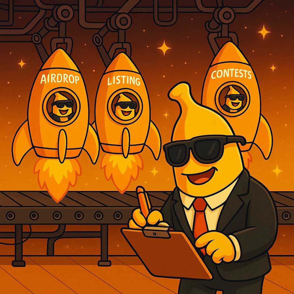 Biznana_Army's tweet image. Not a trader, not an investor… a boss. Biznana runs the market from the top desk 🍌💼💎 #BiznanaStrong #biznanamemes #biznanarmy #MemeCoin #MemeTokens #Crypto #Launch #Trending