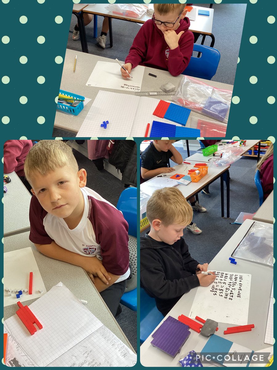 In maths, the children enjoyed learning how to partition numbers to 1,000 in different ways. They used base 10 to help them understand how to partition the numbers. ➕➖🧮
