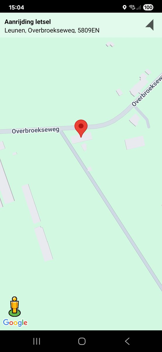 Aanrijding met letsel op Overbroekseweg in Leunen