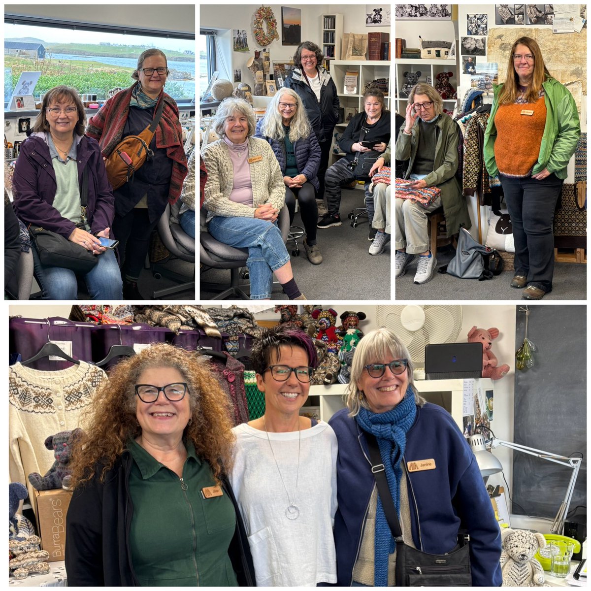 Burra Bears (@burrabears) on Twitter photo Friday morning we were delighted to welcome back Janine and Jillian from Celtic Journeys and their group of lovely knitters from the US and Canada, super to meet you all, enjoy Shetland (it really is wonderful) and come back soon 🧸
#burrabears #Shetland Friday morning we were delighted to welcome back Janine and Jillian from Celtic Journeys and their group of lovely knitters from the US and Canada, super to meet you all, enjoy Shetland (it really is wonderful) and come back soon 🧸
#burrabears #Shetland