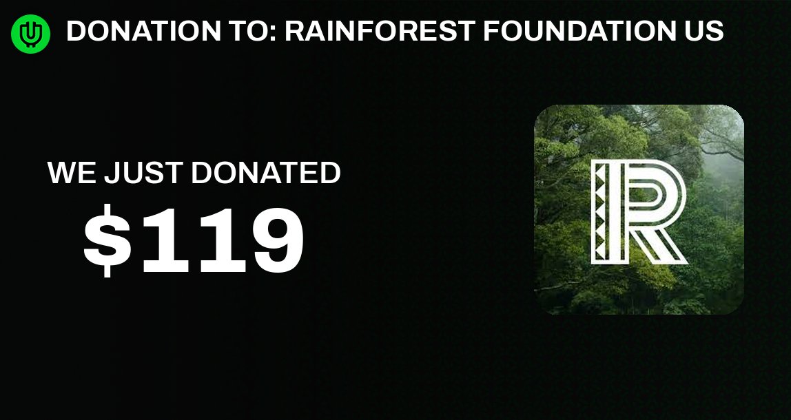 UsefulCoinPump's tweet photo. Claimed and sent to rainforest foundation https://t.co/P54zGoLZlG https://t.co/frxl733lXv
