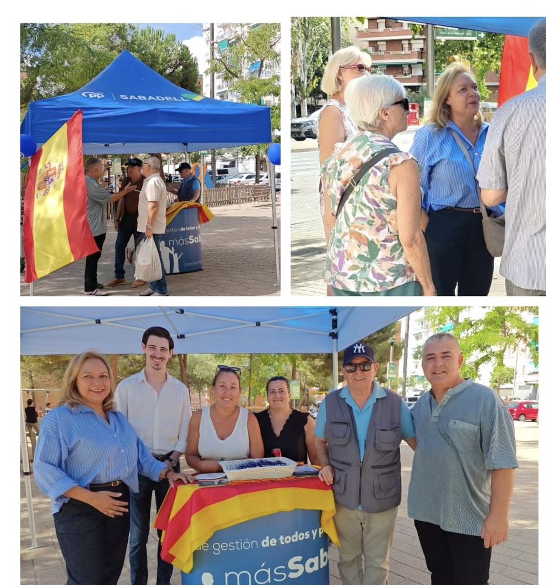 Cucasn's tweet photo. ✅ Hoy hemos estado con nuestra carpa en La Roureda, escuchando a los vecinos y recogiendo sus preocupaciones y propuestas para mejorar nuestro barrio y nuestra ciudad.

🤝 Seguiremos trabajando para darles voz en el Ayuntamiento.

#Sabadell #LaRoureda https://t.co/FKaLKx4krb