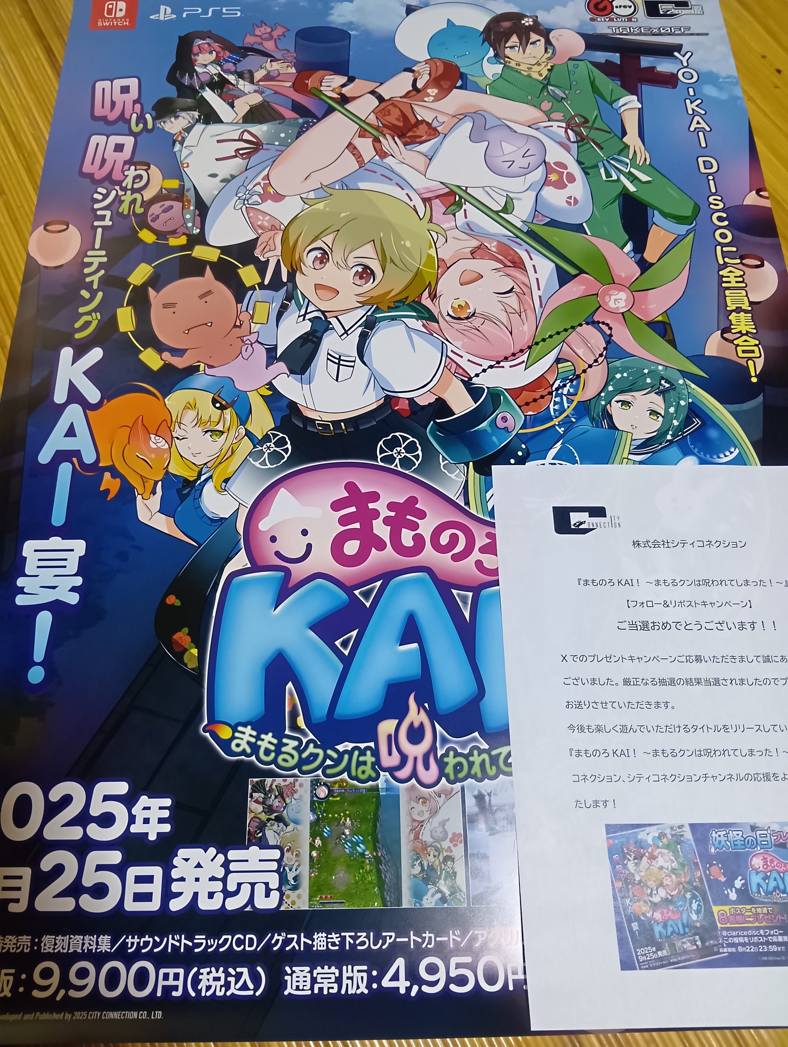 ナムコ どこでもいっしょ 広告 チラシ ポスター ポスター | KVClab. WebShop