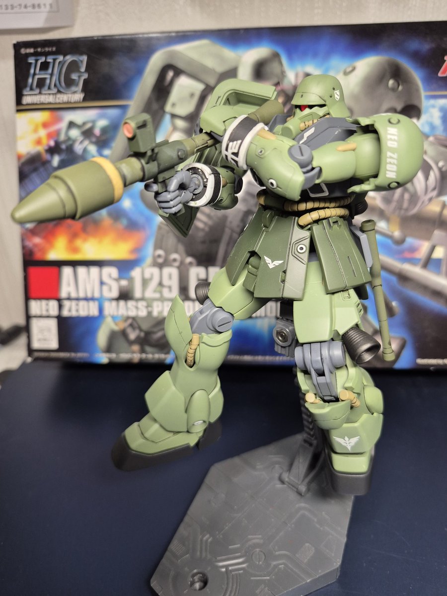 keitanrx178's tweet photo. #ガンプラ好きと繋がりたい
#ガンプラ
#ガンプラ女子
#ガンプラ好きな人たちと繋がりたい 
#gunpla 
#ガンダムユニコーン
皆さん、こんばんは🌙😃❗おはよう☀️😃❗こんにちは👋😃
制作中のギラズールが完成したので、投稿します。 https://t.co/kq4yLBQEsv