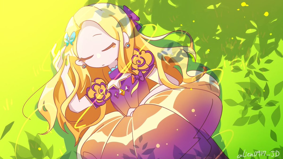 alien0917_JD's tweet image. &amp;lt;629일차&amp;gt; 낮잠 nap 🌿💖
#justdancefanart #justdance2025 #매일낙서