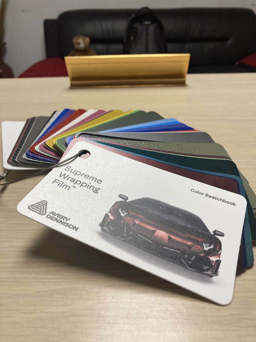 lenalors's tweet image. Just got my Avery Dennison color Swatchbook 🚗 look at all these amazing vinyl colors..🐻 yeah we cooking very soon 4 more companies to go more designs 😎
lenalorsauto.com #deerfieldbeach #detailing #vinylwrapping #automotive