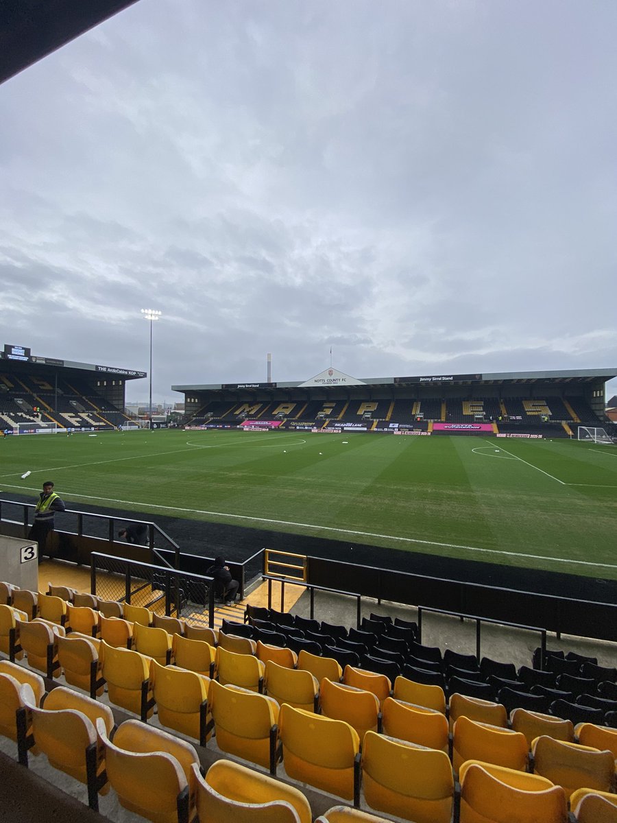 Pitch looking better

Performance is key today. Talk was all about attacking threats and playing with freedom.

Will the players listen or are they not capable? Time will tell

Come on You Pies

Expectations - I would say low.