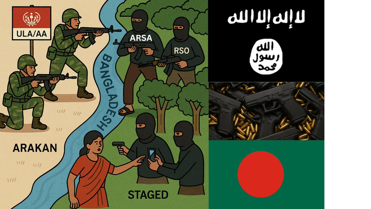 ArakanBaynews's tweet photo. United League of Arakan / Arakan  Army (ULA/AA)

Statement

September 19, 2025

The ultimate dream of the people of Arakan and the military objective of the United League of Arakan/Arakan Army (ULA/AA) is to ensure that the entire Arakan region is fully returned, without exception, into the hands of the people of Arakan. To this end, the ULA/AA has been exerting every effort. At the same time, within the territories we have taken control of, we are providing public services and security for the people, while also resisting the counteroffensives of the fascist military junta (Junta Commission) with daily defensive operations along the frontlines of Arakan.

Along the long Arakan–Bangladesh border and in some parts of Maungdaw District, the Arakan Army has not yet been able to provide round-the-clock and fully comprehensive security for civilians. Taking advantage of this, Islamist extremist groups such as ARSA and RSO, with bases inside Bangladesh, have been infiltrating into Maungdaw District of Arakan through routes across the Naf River and the Mayu mountain range.

These Islamist extremist groups that cross into Maungdaw District from the border have, in recent days, been ambushing, kidnapping, and killing non-Muslim local civilians who go into forests and hills for firewood, herbs, or trade in isolated areas. At the same time, these extremist groups are fabricating staged battles to make it appear as if they are in fierce clashes with the Arakan Army, using such propaganda to gain sympathy and support.

Moreover, they have been abducting and killing non-Muslim civilians encountered in forests and remote places, disguising themselves in Arakan Army uniforms, and then staging it as if AA’s members were captured during clashes. They record such fabrications and manipulate them on social media platforms in order to gain more support and assistance from Islamist extremist groups abroad.

Such terrorist operations by Islamist extremist ARSA and RSO members now pose a grave threat to the lives, homes, and properties of innocent civilians of Arakan living along the Arakan–Bangladesh border. This is therefore a time when heightened vigilance is required for public safety. For this reason, the civilians of Arakan living in the Arakan–Bangladesh border areas are strongly advised to avoid traveling alone or in very small groups in forests and remote areas. If there are unavoidable and important matters related to health or other urgent needs, civilians should first inform the nearest administrative or security units of the Arakan People’s Revolutionary Government before traveling, for safety reasons.

The ULA/AA will also intensify its efforts to strengthen security in Arakan and eliminate the cross-border incursions, terrorist killings, and violent activities carried out by extremist ARSA and RSO militants. Therefore, the ULA/AA calls upon the civilians of Arakan living in the Arakan–Bangladesh border regions to cooperate and participate actively with the ULA/AA.

United League of Arakan (ULA)

DISCLAIMER: The English version of this statement serves as a translation of the original Burmese text for informational purposes only. In case of any discrepancies, the Burmese original shall prevail.