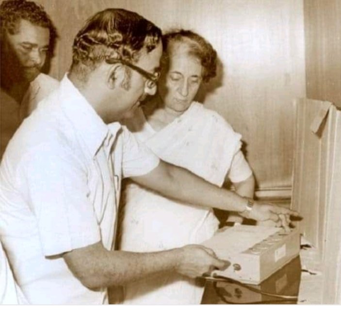grtbabamanish's tweet image. #GenZ #NSUI  #DusuElections2025

सन् 1980 में जब पहली बार #EVM परीक्षण हुआ तब इंद्रा गांधी ने सदन में गर्व से कहा इस मशीन के साथ छेड़खाड़ करना असंभव है और इस मशीन से पर्यावरण सुरक्षा को बढ़ावा मिलेगा तब Reperstention of people act 1983 bill लाया गया जिसे EVM का उपयोग भारत की…