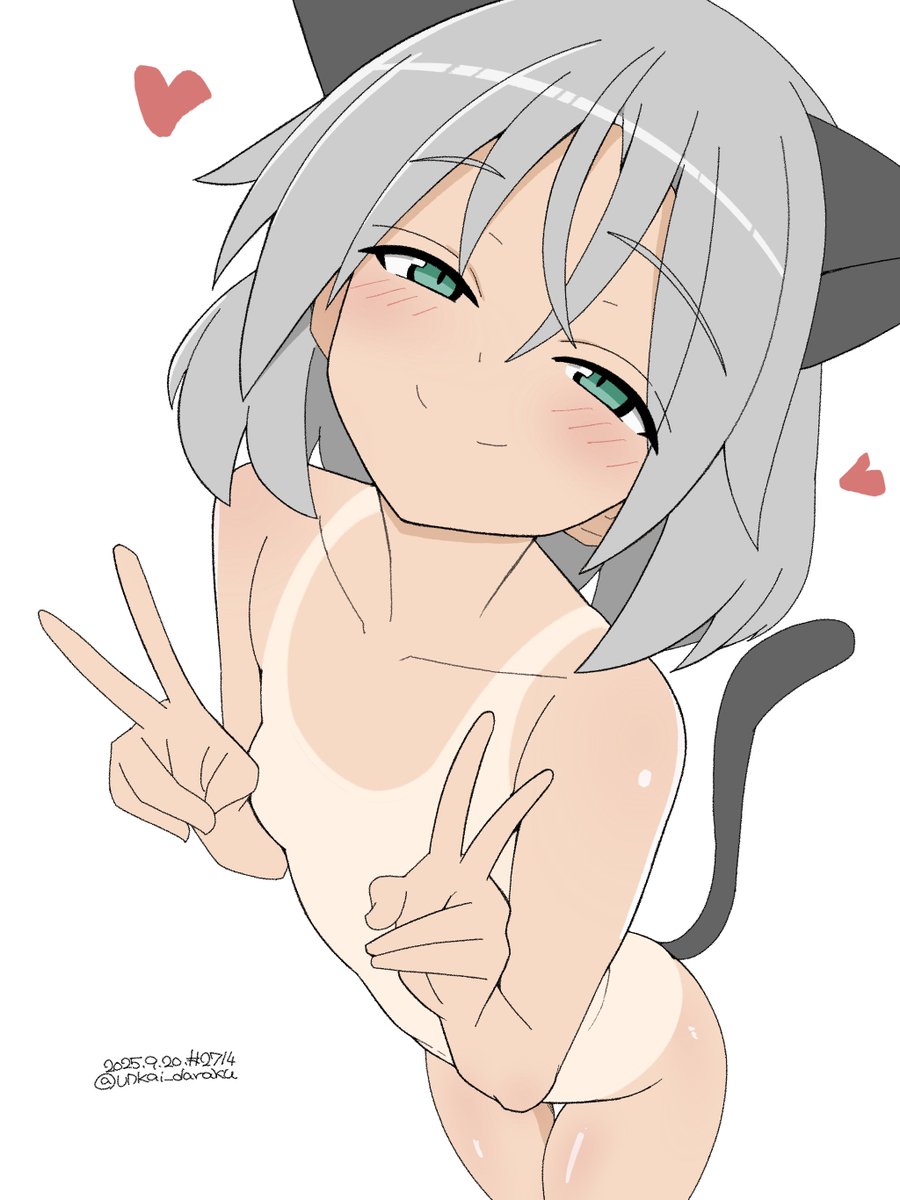 日焼けさーにゃんってちんちんに悪そうだよなと思ったんで描きました。 