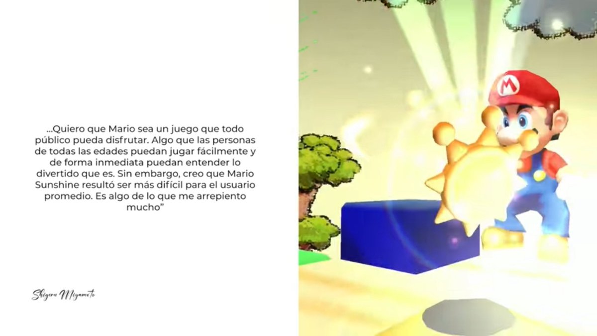 Me gustó el vídeo.
Si os gusta Mario Sunshine os lo recomiendo.
youtu.be/Pff0wSkhe8A?si…