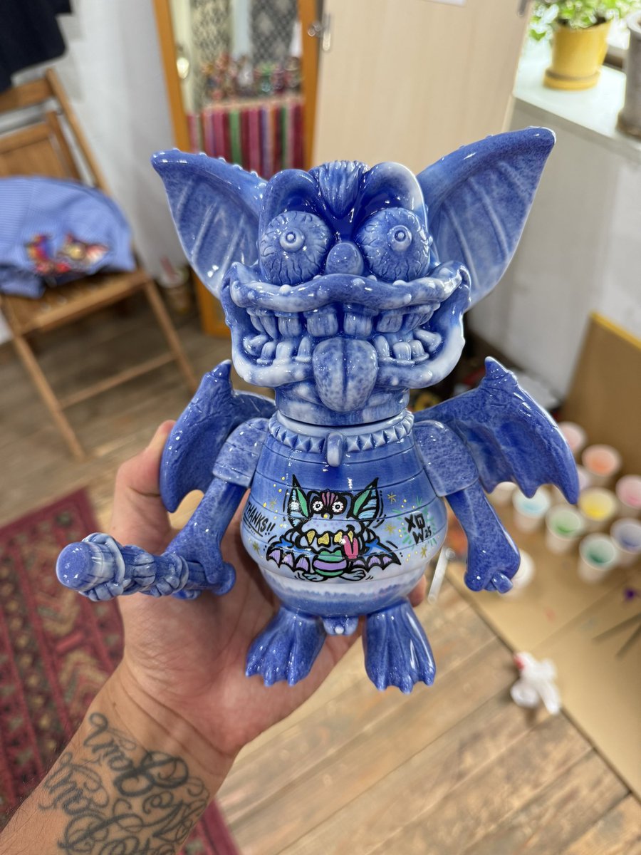 Black Book Toy DEMON　GUYRU　０Gカラー ソフビ BlackBook Toy・Melo氏の初ソフビ「Demon Guyru」に「OGカラー