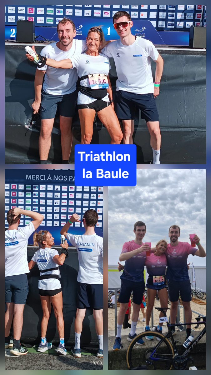 Équipe Triathlon de la <a href="/CCINantes/">CCI Nantes St Nazaire</a>
4 minutes de mieux que l’an dernier 
Un super moment partagé, entre effort et bonne humeur 😄  
Bon week-end à tous ! #Triathlon #EspritEquipe #CCI