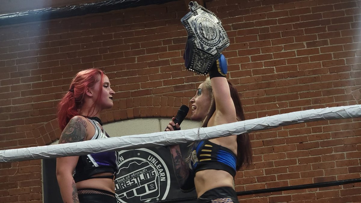 At <a href="/toswrestling1/">Test of Strength</a> FFYD8 its the Hellcat vs Evie de la Rosa for the womens championship! You won't want to miss this show on october 4th! Get your tickets now!