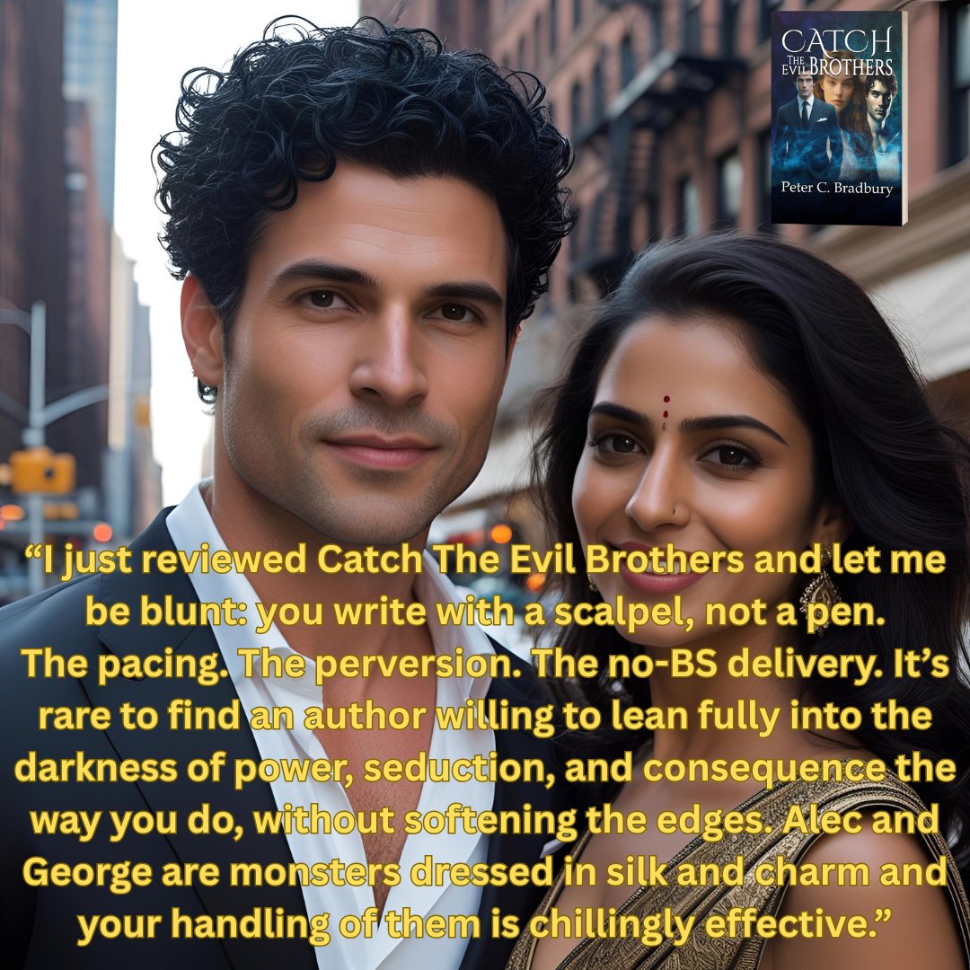 petercbradbury's tweet photo. Alec and George Savvas are back, and Detective Lorena Garcia is on their trail. In the heart of New York, darkness lurks as more women vanish. #darkthriller 🌆🔍 #ThrillerTime #DarkMystery #DetectiveGarcia https://t.co/rtPPZuYrJE https://t.co/Jfz2qqwX9j
