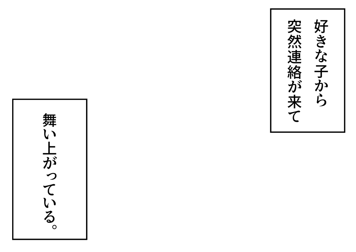 「好きな子から突然連絡が来て舞い上がっている。」というフキダシ素材のテンプレートを作成しました。創作活動の際にご活用ください。
#フキダシ素材のテンプレート
#創作テンプレート
#倉庫のテンプレート 