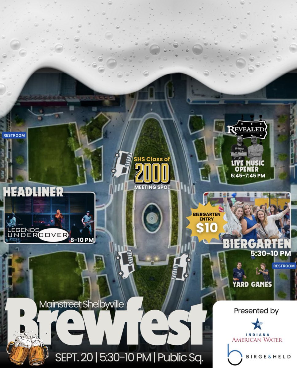 Oktoberfest is here! Available today in our tap room and at the Biergartens at Draft Day and Shelbyville Brewfest. Prost!

#festival #biergarten #oktoberfest #planetarybrewing #greenwood #indiana