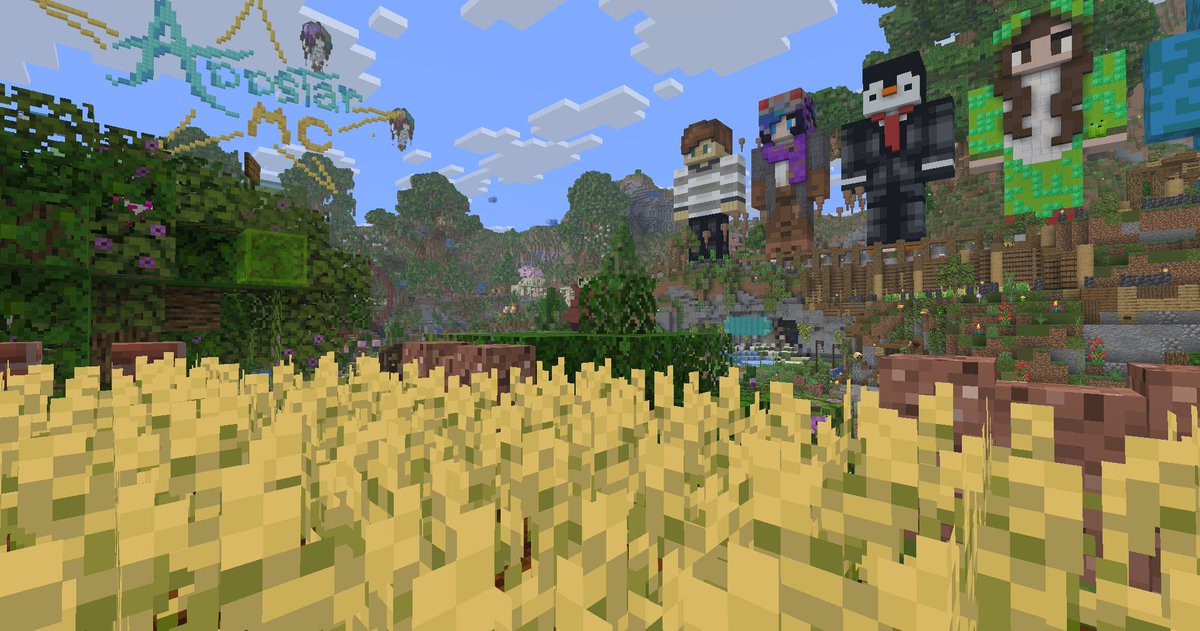 AddstarMC's tweet photo. Minecraft has all sorts of crops, but surely you have a favourite... So, while you're staring directly at them... tell us which is the best. https://t.co/QNWpa9446e