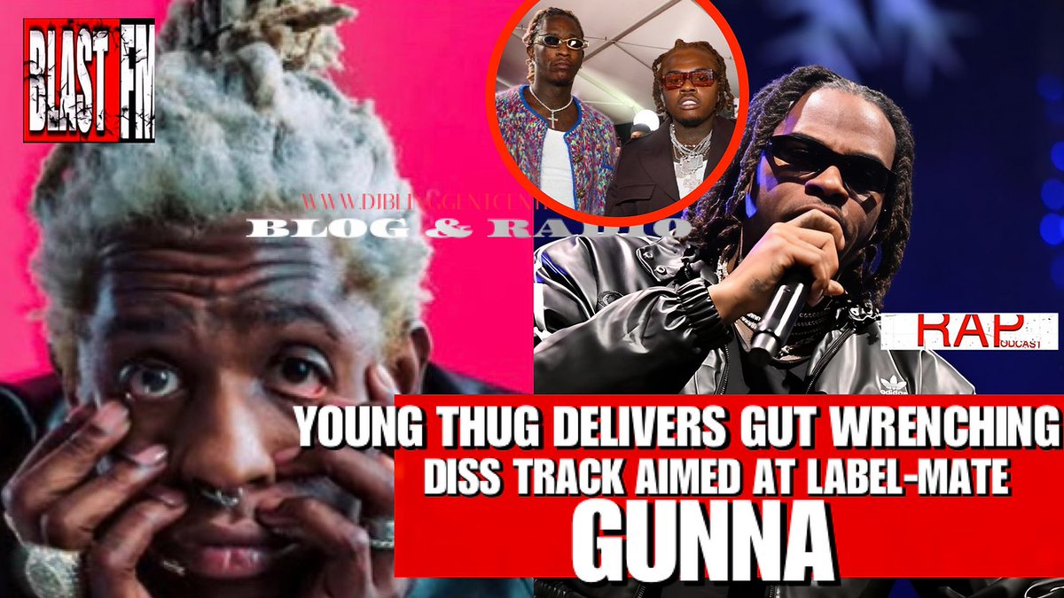 BlastFM_Blogs's tweet image. Rapper #YoungThug Delivers Gut-Wrenching Diss Track Aimed at Label-Mate #Gunna Over Betrayal Allegations
🚀🚀🚀🚀
djblinggentcenter.com/post/rapper-yo…