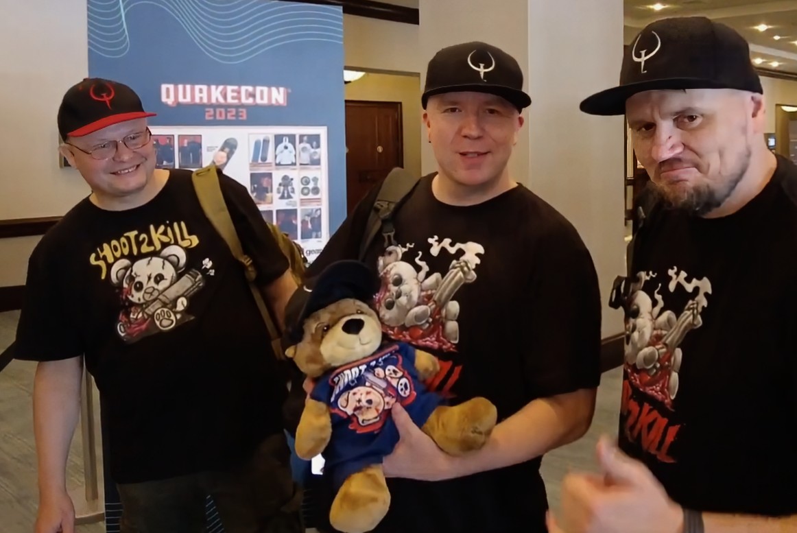 The QUAKE PUB (@quake_pub) on Twitter photo Join us today at 16 PM CEST | 10 AM EST at <a href="/ShaftasticTV/">ShaftasticTV</a> to be part of #Play4Plej!
Once in a lifetime experience dedicated to my brother, valuable asset to <a href="/Quake/">Quake Champions</a> Family, huge fan of <a href="/DOOM/">DOOM</a> and sun-of-a-beach in the middle that once invited his friend to London... 🍻
... and Join us today at 16 PM CEST | 10 AM EST at <a href="/ShaftasticTV/">ShaftasticTV</a> to be part of #Play4Plej!
Once in a lifetime experience dedicated to my brother, valuable asset to <a href="/Quake/">Quake Champions</a> Family, huge fan of <a href="/DOOM/">DOOM</a> and sun-of-a-beach in the middle that once invited his friend to London... 🍻
... and