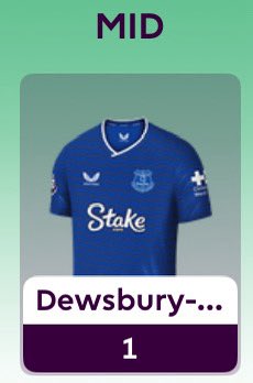 Should’ve played KDH ahead of Wirtz 🙄