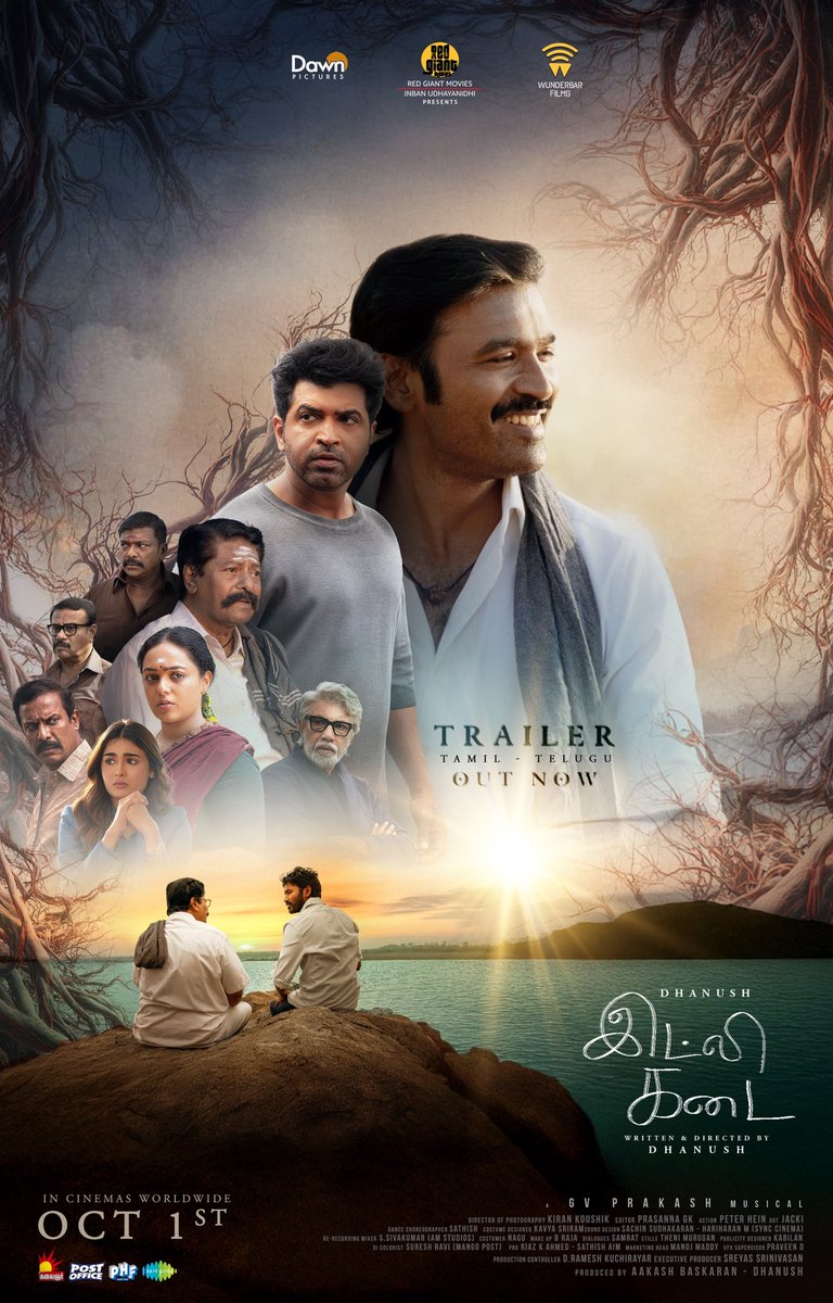 #IdliKadaiTrailer - > youtu.be/zdu0YzzJ10o?si… ❤️

<a href="/dhanushkraja/">Dhanush</a>
